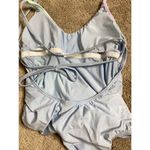 PilyQ New.  pastel stripe one piece. Small. Retails $178 Photo 3