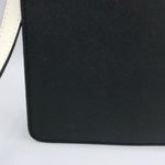 Henri Bendel  W 57th Slim Convertible Lilac Black Colorblock Clutch Shoulder Bag Photo 13