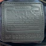 Coach F08A70 Hampton Leather Black Handbag Shoulder Bag Purse Photo 3