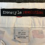 Freestyle Revolution American Flag White Shorts Photo 2