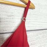 Cacique  Sheer Red Lingerie Night Gown Long Slip Dress  Size 22/24 Photo 4