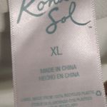 Kona Sol Floral Bikini Top Size XL Photo 2