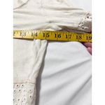 Free People We The Free Cream Crochet Eyelet Long Sleeve Top Size S Bohemian Photo 8