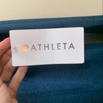 Athleta  Uptempo Teal/Black Marled Hoodie Long Sleeve Top Photo 4