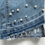 Earl Jean Earl Jeans Womens Skinny Ankle Stretch Size 10 Pearl Embroidery Mid Rise Denim Photo 3