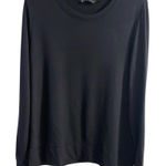 Athleta Black Crewneck Top Essential Modal Basic Medium Photo 0
