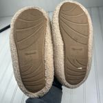 Madewell Beige Sherpa Cozy Women’s Slippers Size 5 Photo 6