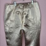 Blue B Collection Western Metallic Gold Pants. Size M Size M Photo 7