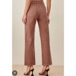 Reformation  Lexi High Rise Wide Leg Jeans in Rye Brown Size 27 Photo 1