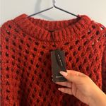 NWT reserved orange holy sweater size M wool blend Size M Photo 2
