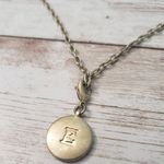 Lia Sophia Necklace with E Initial Photo 0