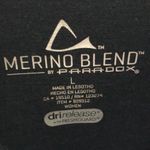 Paradox Merino Wool Blend Pullover Dri Release Large Black Photo 3