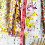 Alice + Olivia  Karolina Tie Front Maxi Dress in Vintage Summer Lavender Fields Photo 12