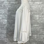 Cyrus  White Crochet Accent Blouse Photo 1