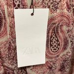 ZARA  Paisley Chiffon Ruffled Midi/Maxi Dress Photo 9