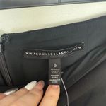 White House | Black Market  Women’s 0 Black Flounce Pencil Skirt New Photo 2