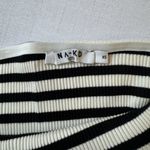 NA-KD Striped Black and White Strapless Top Photo 5