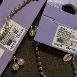 Claire's Gold Necklace and bracelet with Iridescent cherry 🍒 Charms Photo 3