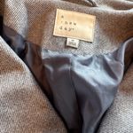 A New Day  Light Gray/blue Women's Trench Coat Photo 1