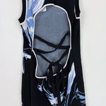 Tanya Taylor NWT Nadine Sweater Dress Midi Orchid Floral Black Size XL $445 NEW Photo 12