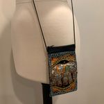 Vintage Sequin Elephant Embroidered Cross Body Bag Boho Small Purse Hand… Photo 3