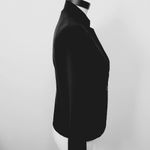 American Eagle black notch collar blazer size xs Photo 3