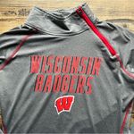 Rivalry Threads  Womens Wisconsin Badgers Offset 1/4 Zip Long Sleeve  Size M 8/10 Photo 1