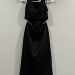 Mother of All Clio Cutout Sheath Dress Black Medium M Photo 1