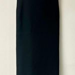 NWOT Barbara Bui Pull On High Waisted Knit Pencil Maxi Skirt Black Womens Size S Photo 3