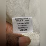 HAZEL Lace Blouse Peasant Shirt Boho Top Color Crochet Ivory lagenlook Size M Photo 6