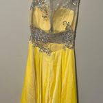 Party Time Yellow evening gown Photo 5