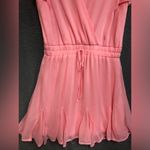 Mi Ami Medium Barbie pink chiffon dress with full skirt Photo 1