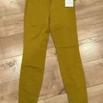 Habitual NWT  Almas Zip Skinny Jean Tapestry Yellow Mustard Slim Jeans Sz 26 Photo 8