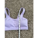 Gymshark scoop neck sports bra light purple S gym workout lifting training top Photo 5