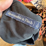 Abercrombie & Fitch  Black Mini Shift Dress Womens L Casual Classic LBD Photo 5