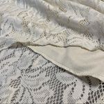 Trixxi white lace strapless dress high low style boho beach ivory small Photo 5