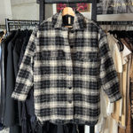 Banana Republic  Oversized Italian Bouclé Shirt Shachet Jacket Photo 0