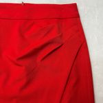 Trina Turk  Faux Wrap Mini Skirt Size 0 Classic Office Holidays Valentines Day Photo 4