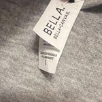 Bella Canvas  womens grey black boy mom tank top Photo 1