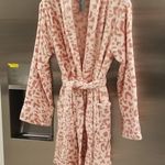 💕PJ SALVAGE💕 Robe ~ Blush Pink Animal Print Large L NWL Photo 4