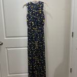 Current Air Blue Floral Crinkled Jumpsuit Size Medium $156 Photo 7