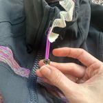 Lululemon  athletica Gray and Purple Vintage Define Jacket Photo 5