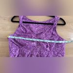 Athleta  nearly knotical sleeveless purple dress size 8 Photo 8