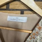 Wild Fern Pale Pink Floral Ruched‎ Dress Size Large Photo 8