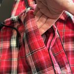 Victoria's Secret Victoria’s Secret Plaid Pajama Pants Lace Trim Pockets Size Large Photo 3