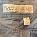 Cabela's Cabela’s Casuals Gray Nylon Cargo Shorts Women's Size: Size 4 Photo 4