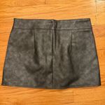 Edikted  Leather Mini Skirt Photo 1
