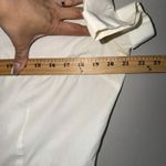 Peck & Peck Vintage  Fifth Ave Blouse Ivory Lace Trim Short Sleeve Top Romantic Photo 10