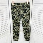 Anthropologie Pilcro Floral Camouflage High Rise Skinny Corduroy Pants Green 26P Photo 3