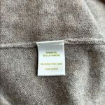 Garnet Hill Wool Cashmere Turtleneck Sweater Dress Taupe Size 8 Photo 10